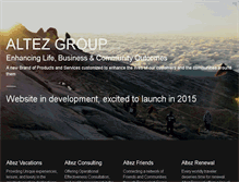 Tablet Screenshot of altez.com